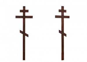 Крест прямой с накладками