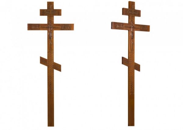 Крест на могилу Резной №3