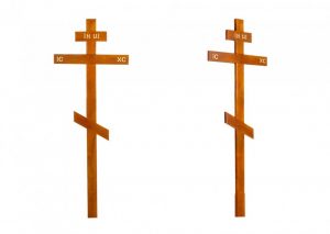 Крест на могилу Прямой