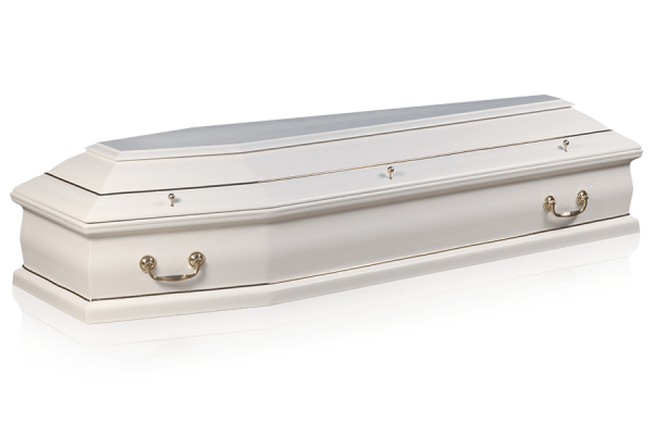 гроб Саркофаг белый