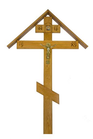 крест дуб элит с крышей КДЭ03